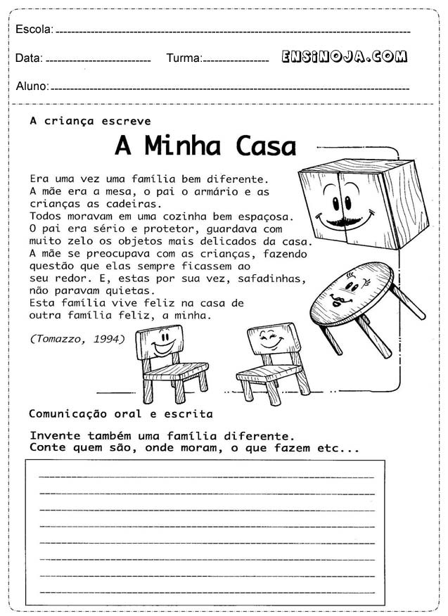 Atividades-de-portugues-3-ano-para-imprimir-ler-e-escrever - Ensino Já