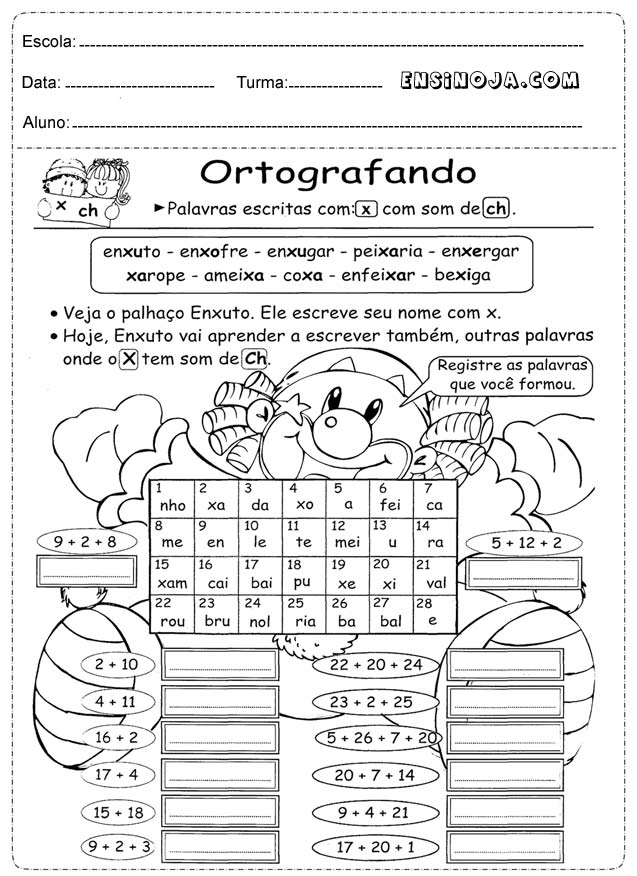atividades-de-portugues-2-ano-ortografia - Ensino Já