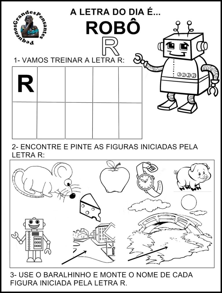 Família Silábica Letra R Ensino Já