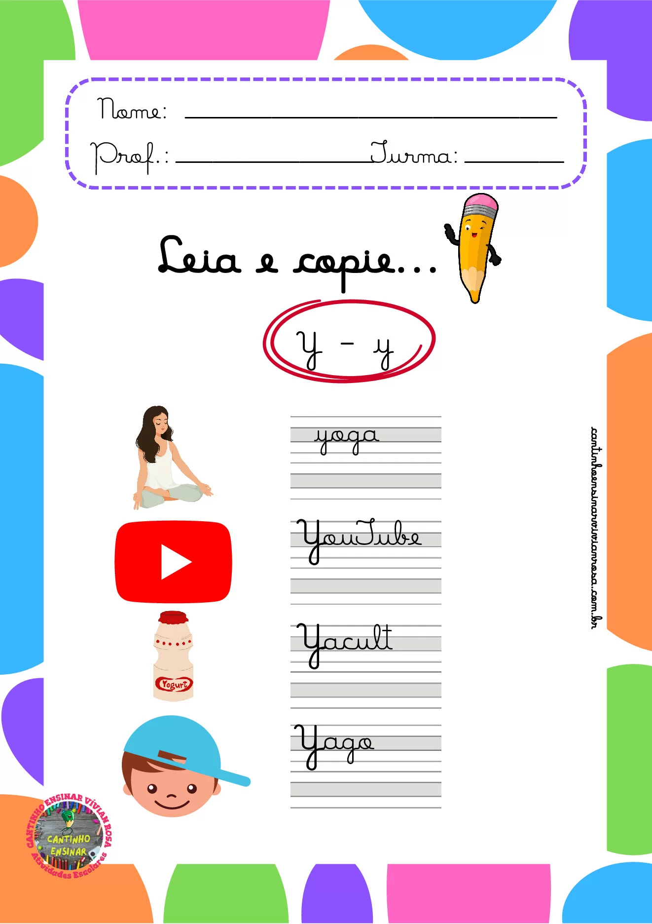 Atividades de caligrafia para 1º ao 3º ano em PDF — p28 | Ensino Já atividades para educação infantil (ensinoja.com)