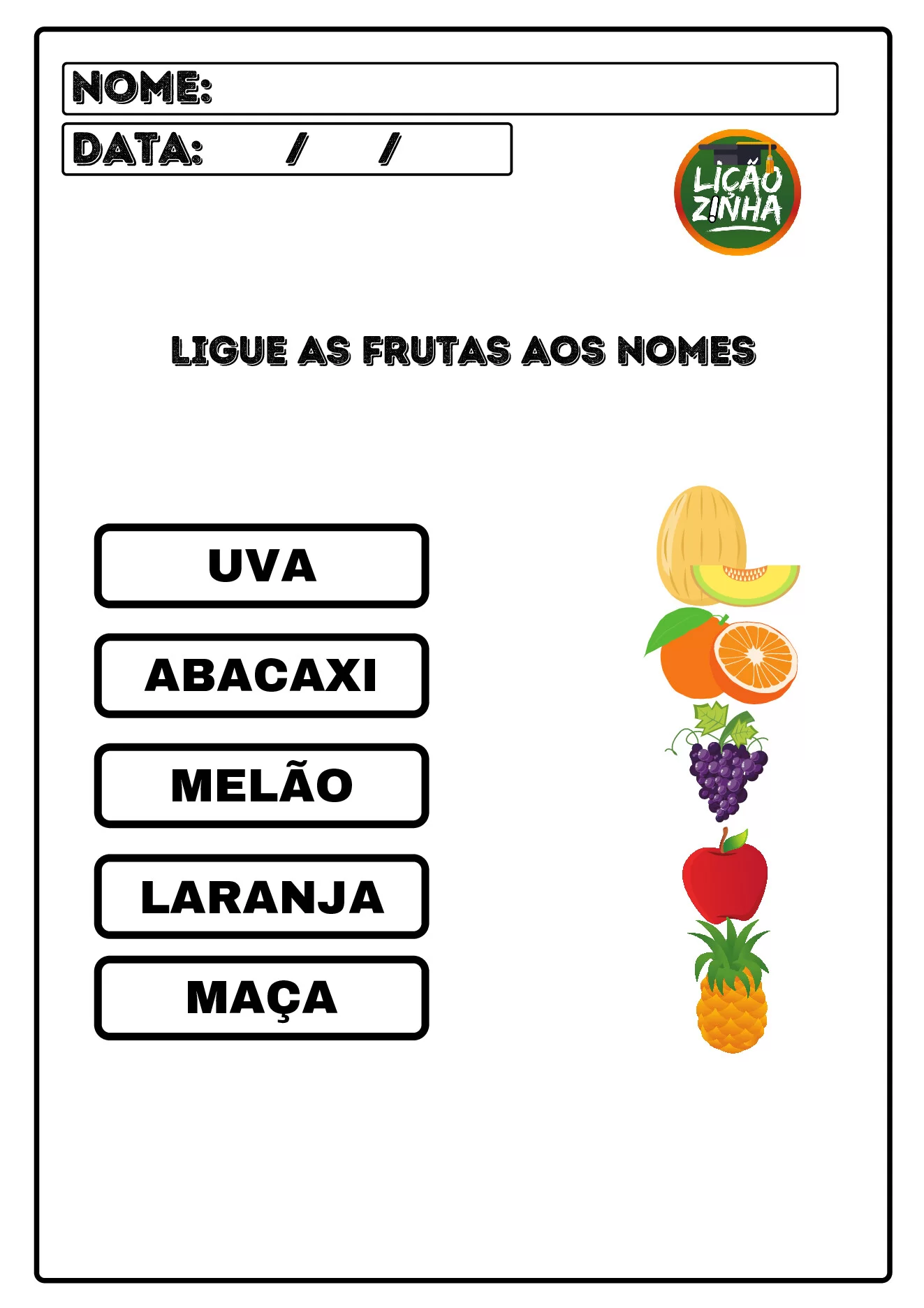 Atividades educativas para crianças diversas — p3 | Ensino Já atividades para educação infantil (ensinoja.com)