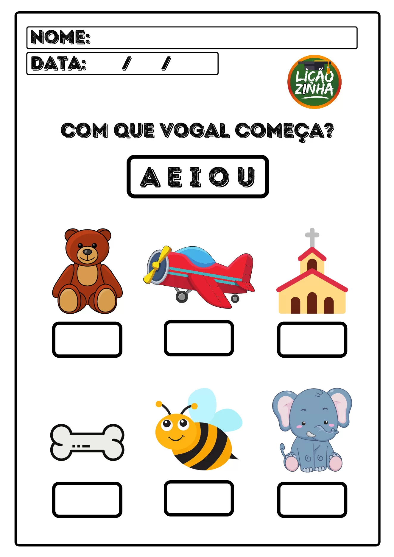 Atividades educativas para crianças diversas — p5 | Ensino Já atividades para educação infantil (ensinoja.com)