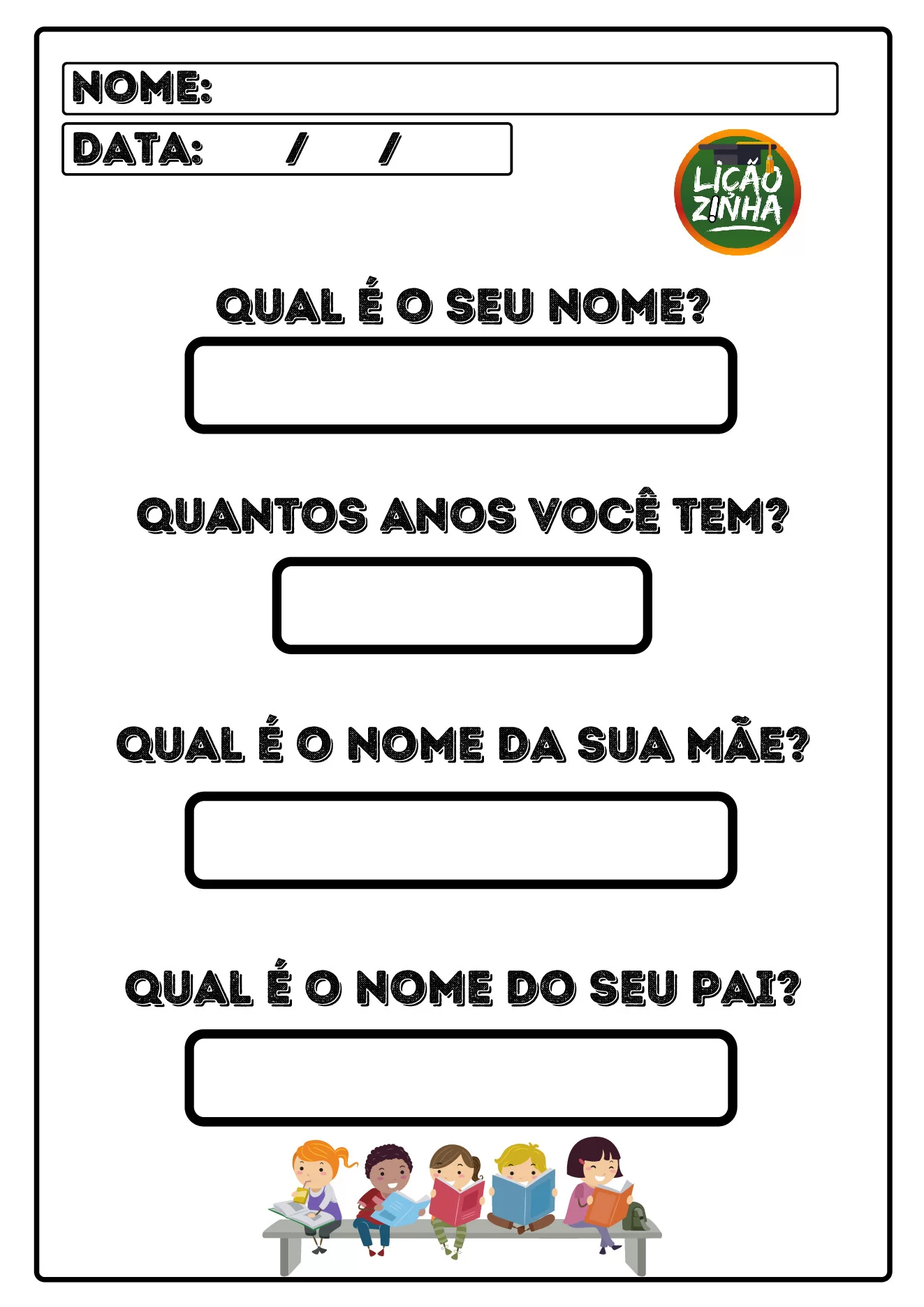 Atividades educativas para crianças diversas — p8 | Ensino Já atividades para educação infantil (ensinoja.com)
