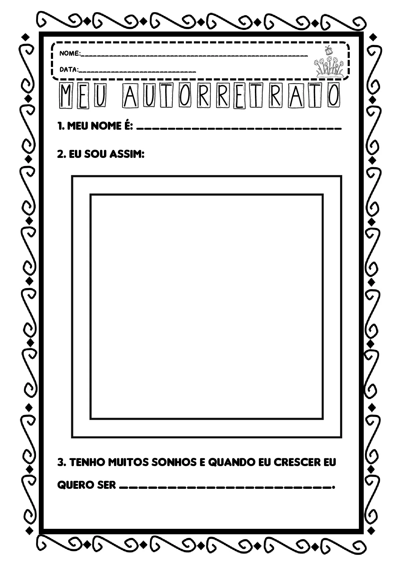 Atividades para autoconhecimento infantil — p1 | Ensino Já atividades para educação infantil (ensinoja.com)
