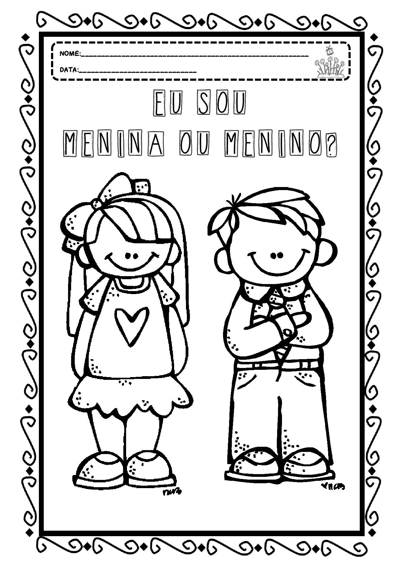 Atividades para autoconhecimento infantil — p2 | Ensino Já atividades para educação infantil (ensinoja.com)