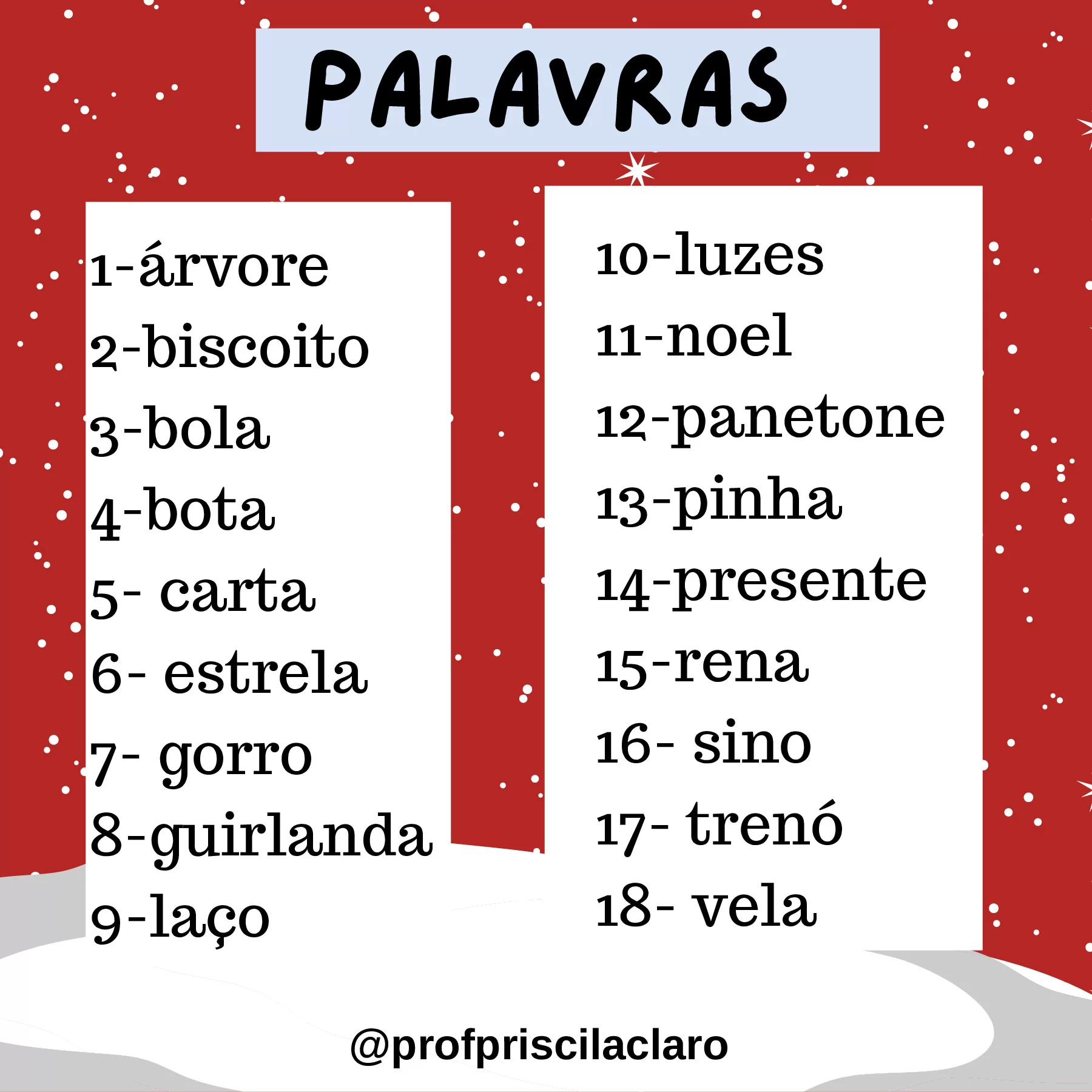 Bingo natalino: diversão e aprendizado para todos — p22 | Ensino Já atividades para educação infantil (ensinoja.com)