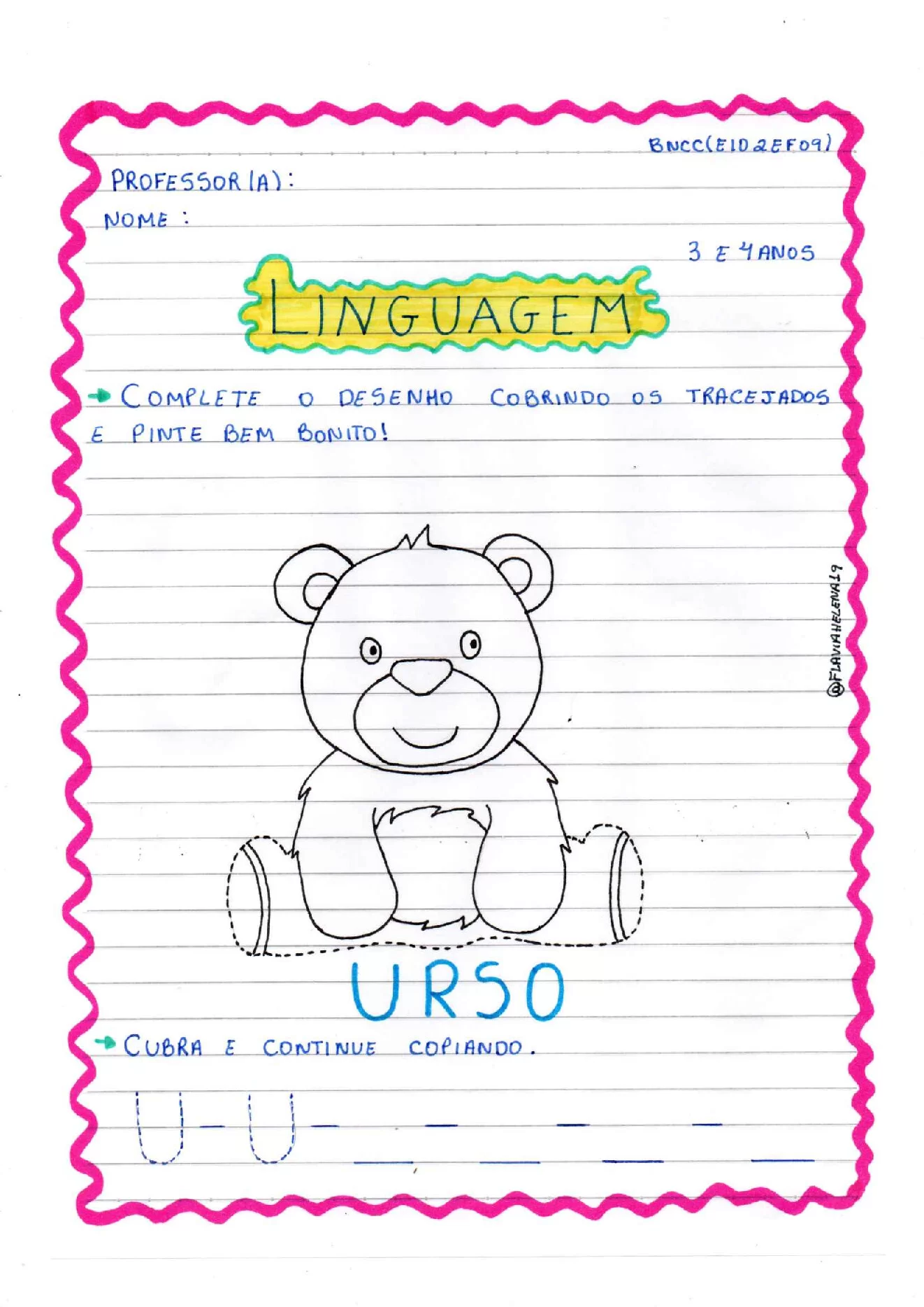 Kit de atividades de 3 a 5 anos — p8 | Ensino Já atividades para educação infantil (ensinoja.com)