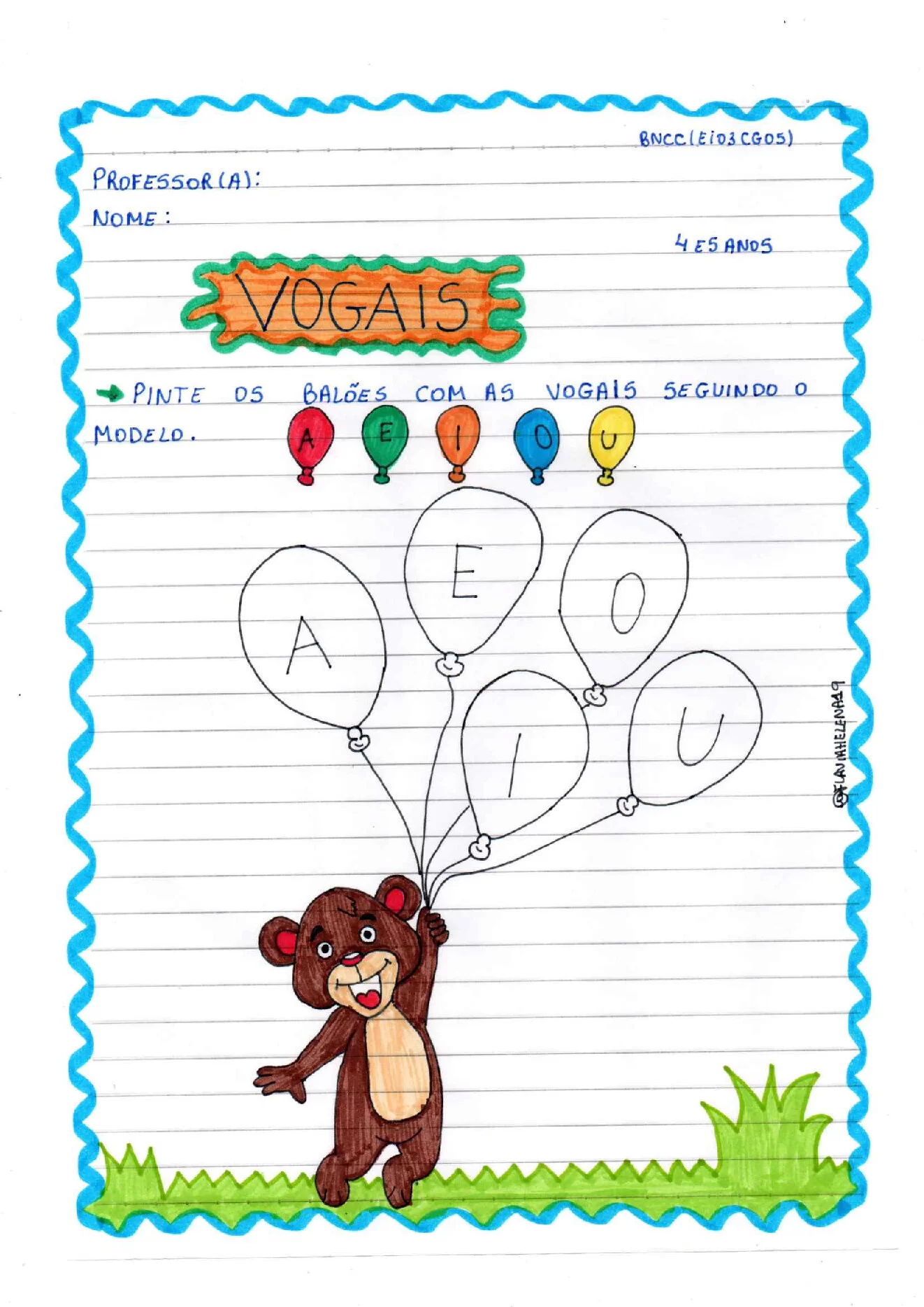 Kit de atividades de 3 a 5 anos — p13 | Ensino Já atividades para educação infantil (ensinoja.com)