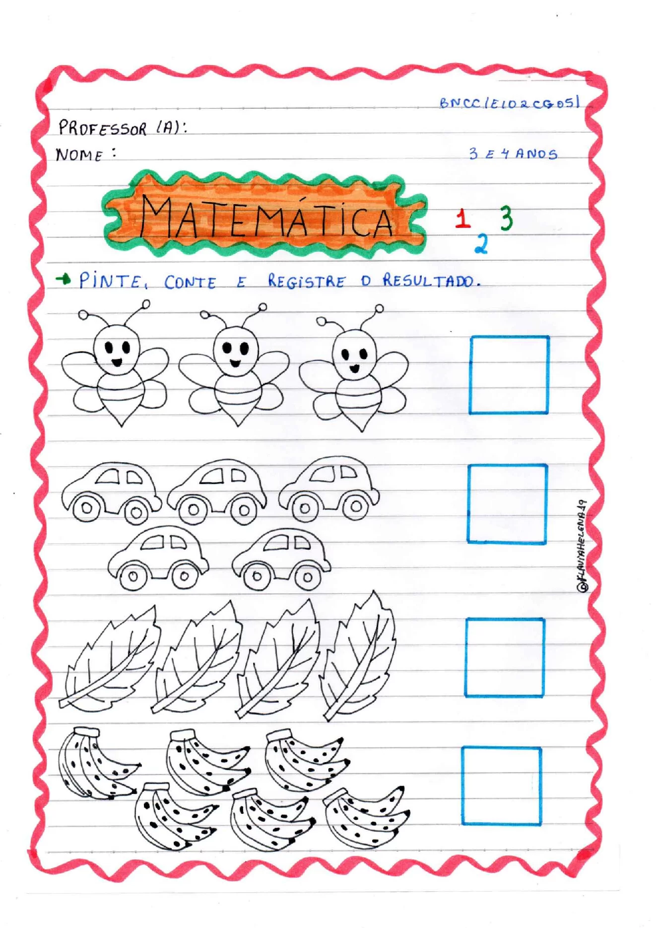 Kit de atividades de 3 a 5 anos — p22 | Ensino Já atividades para educação infantil (ensinoja.com)