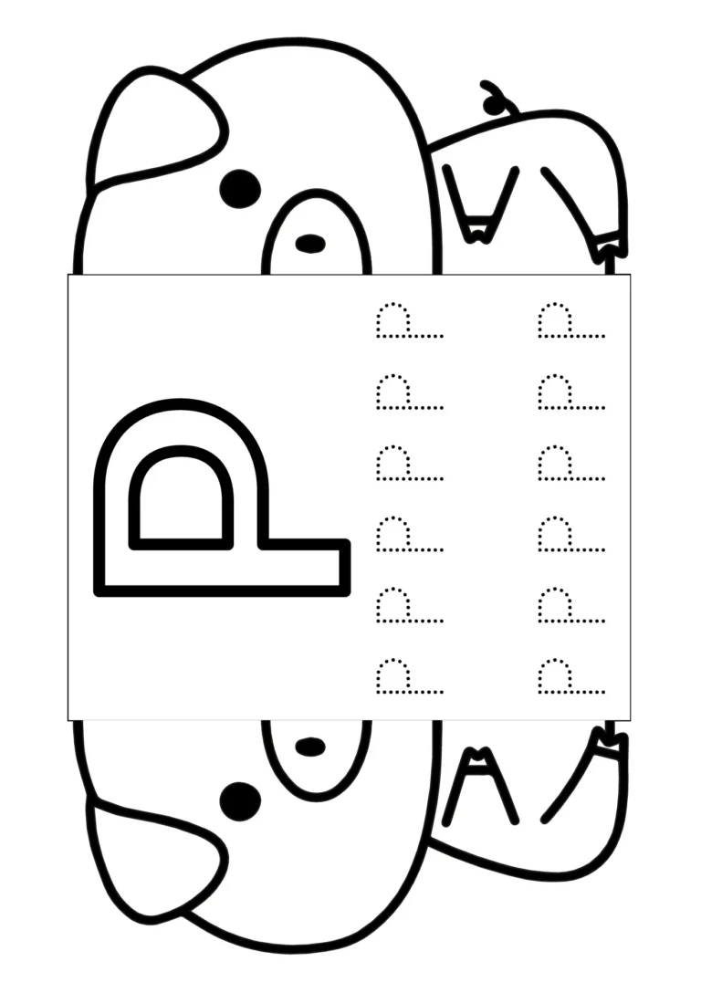 Alfabeto interativo para imprimir em PDF | Educação infantil — p16 | Ensino Já atividades para educação infantil (ensinoja.com)