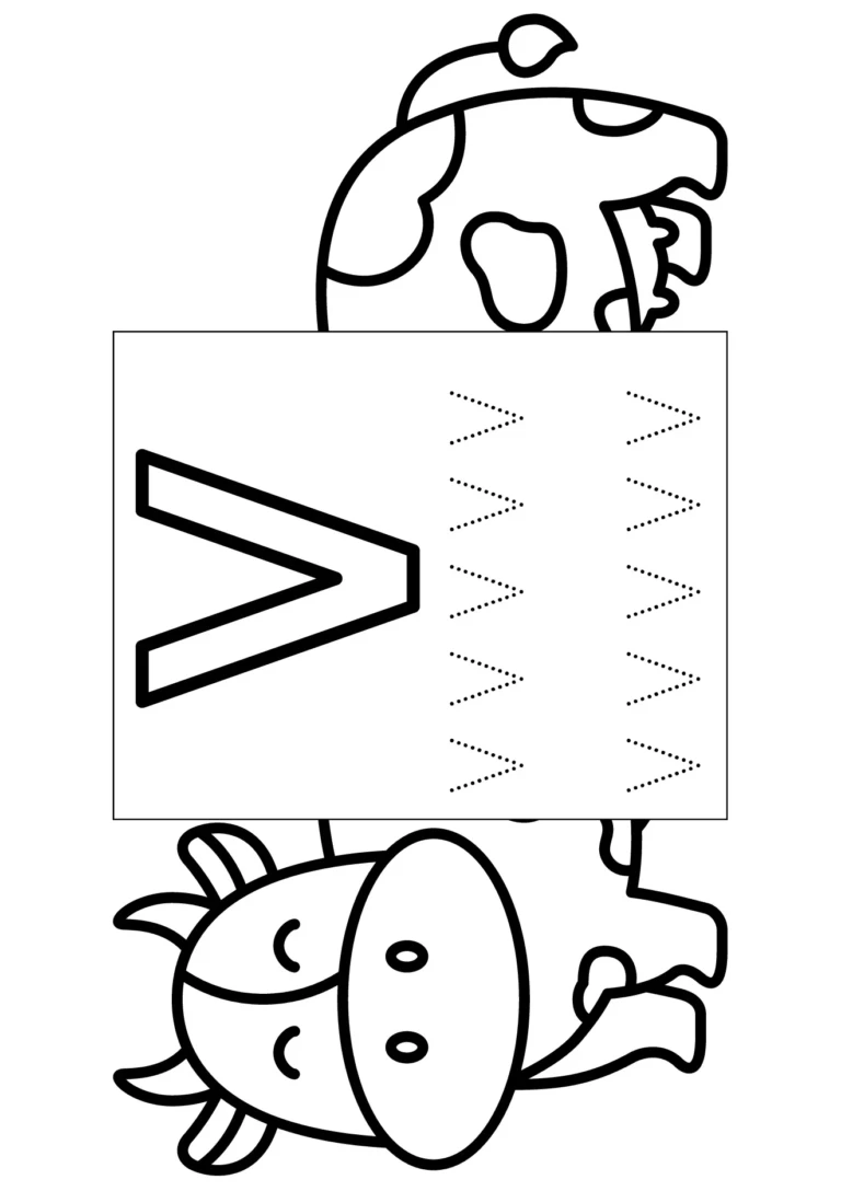 Alfabeto interativo para imprimir em PDF | Educação infantil — p22 | Ensino Já atividades para educação infantil (ensinoja.com)