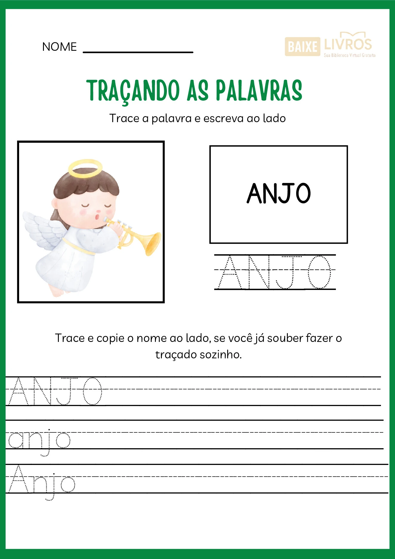 Atividades de caligrafia para o Natal — p29 | Ensino Já atividades para educação infantil (ensinoja.com)