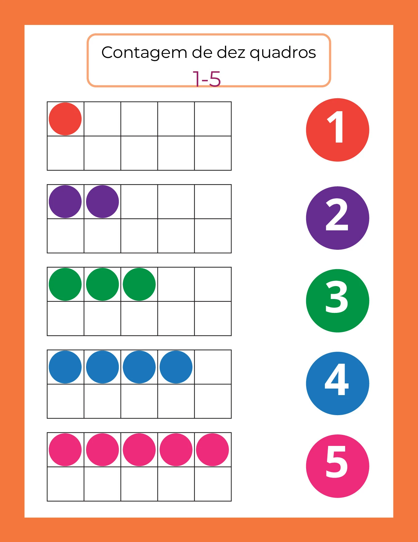 Atividades de contagem com as mãos para crianças — p7 | Ensino Já atividades para educação infantil (ensinoja.com)