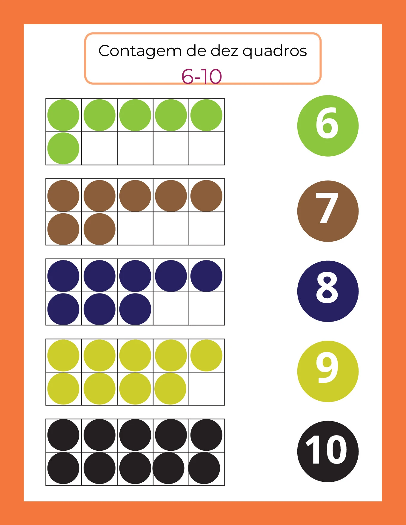 Atividades de contagem com as mãos para crianças — p8 | Ensino Já atividades para educação infantil (ensinoja.com)