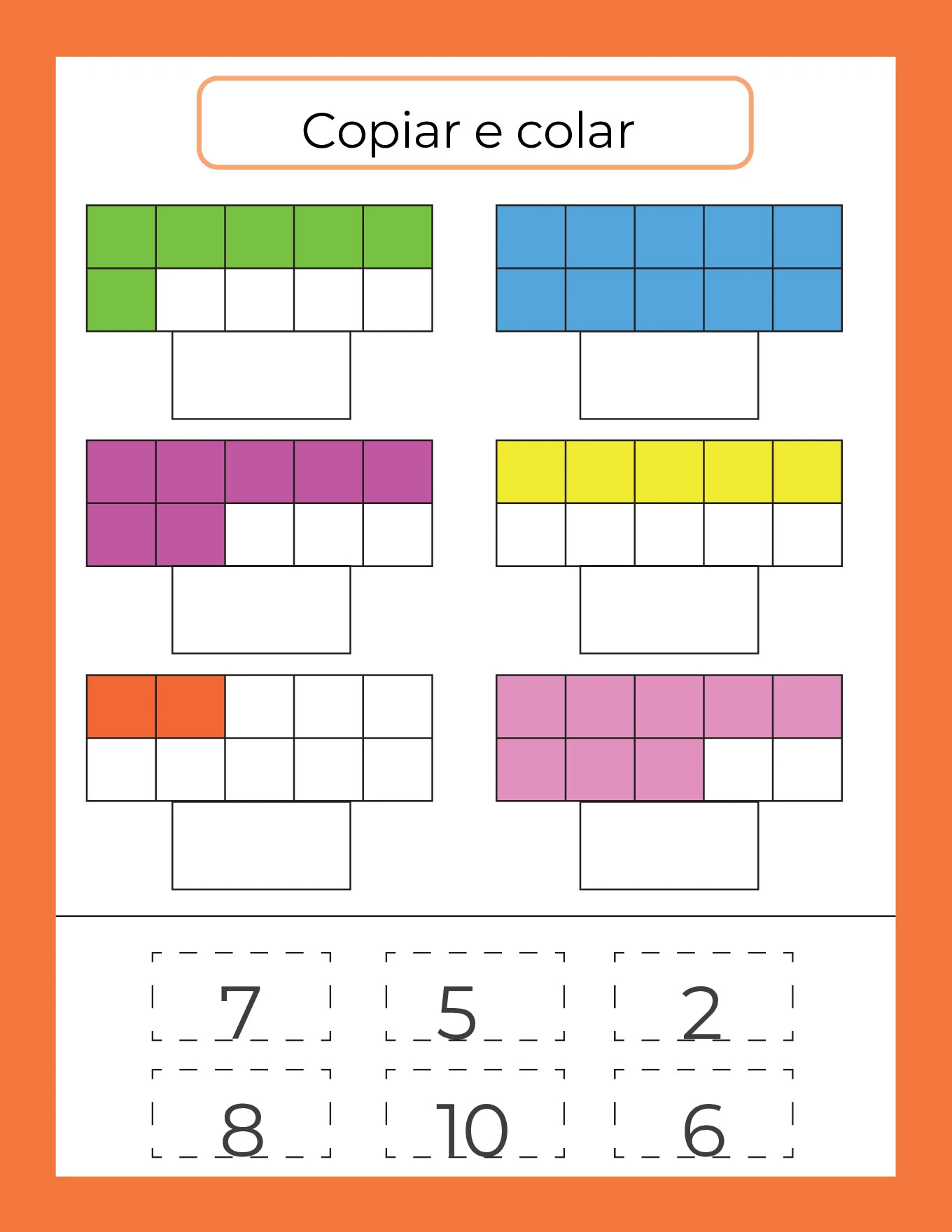 Atividades de contagem com as mãos para crianças — p12 | Ensino Já atividades para educação infantil (ensinoja.com)