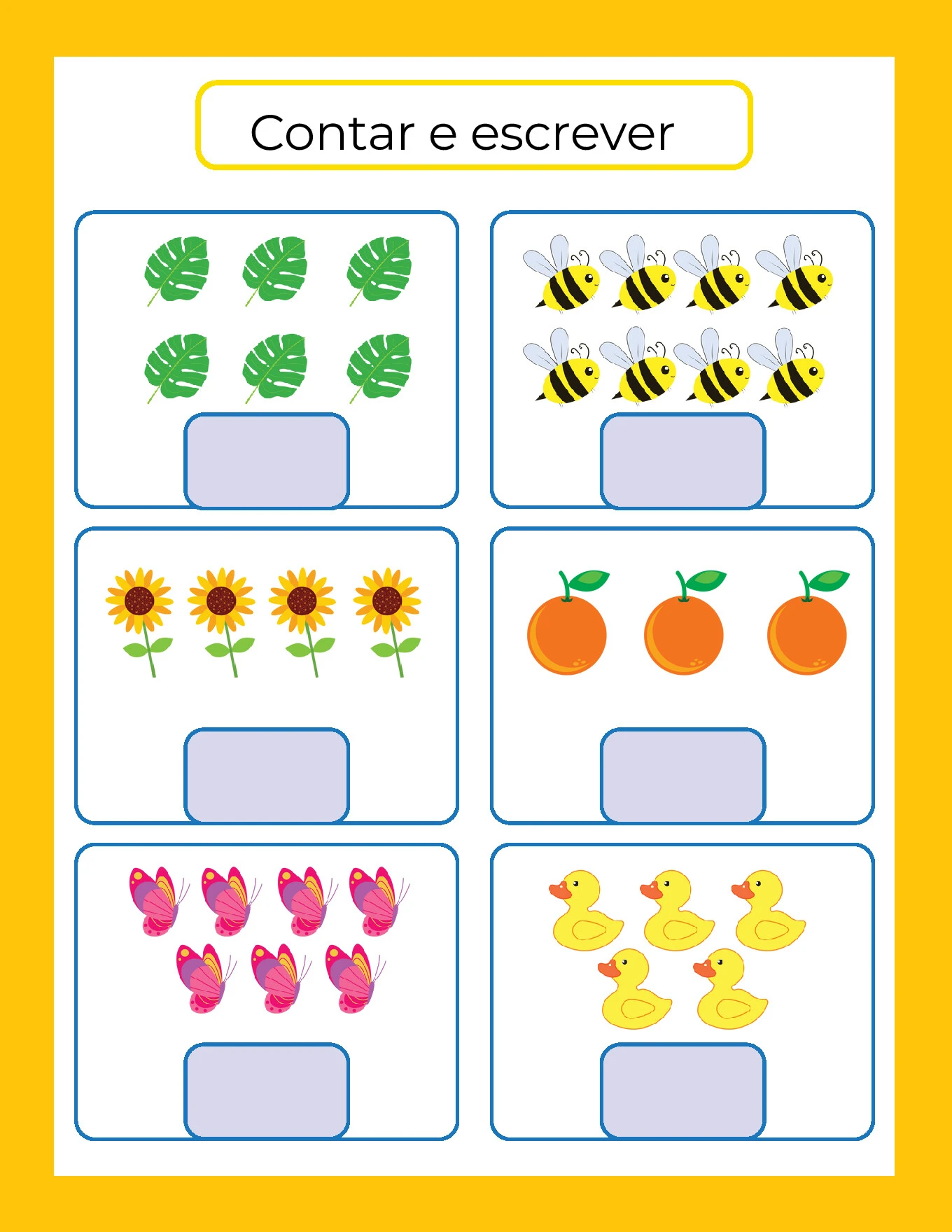 Atividades de contagem com as mãos para crianças — p14 | Ensino Já atividades para educação infantil (ensinoja.com)