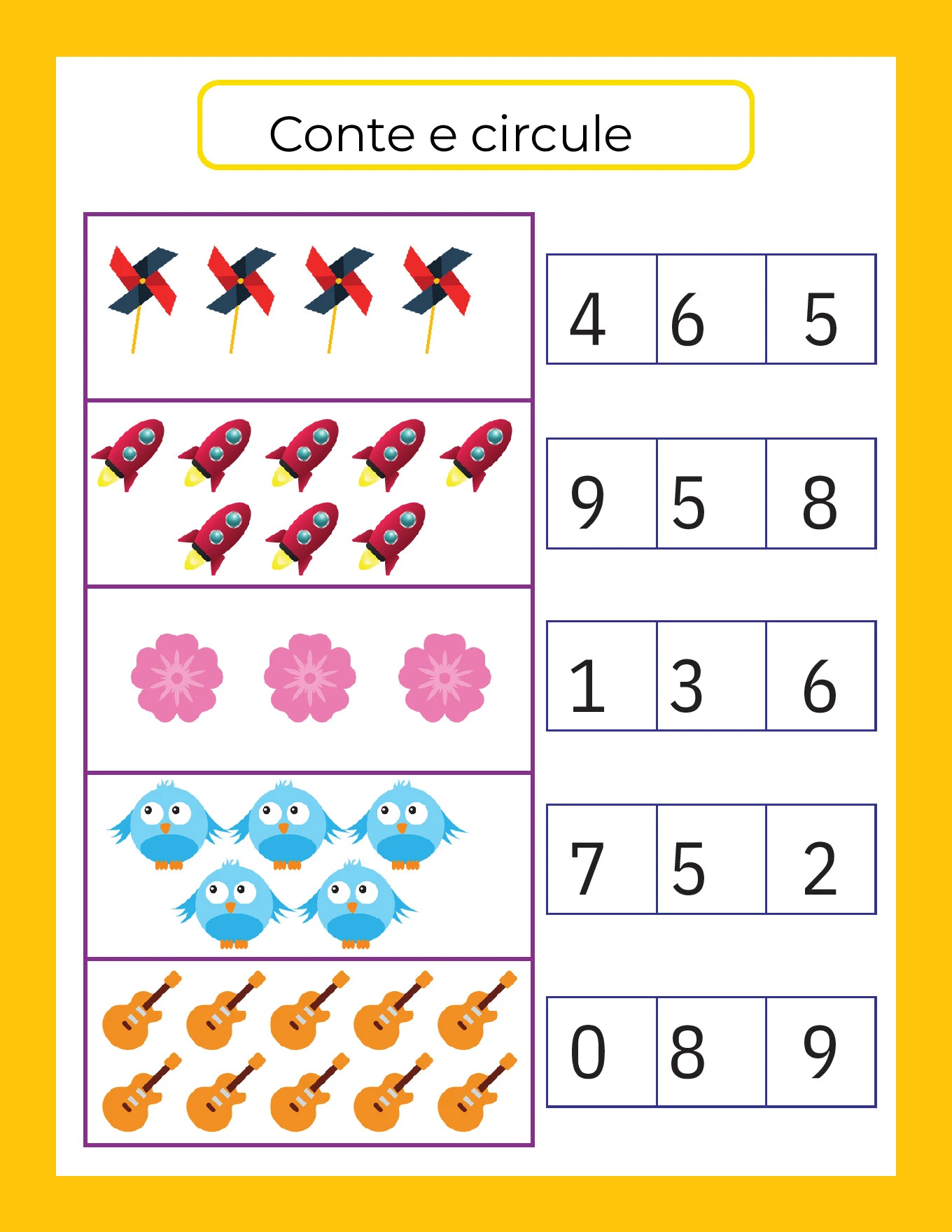 Atividades de contagem com as mãos para crianças — p15 | Ensino Já atividades para educação infantil (ensinoja.com)