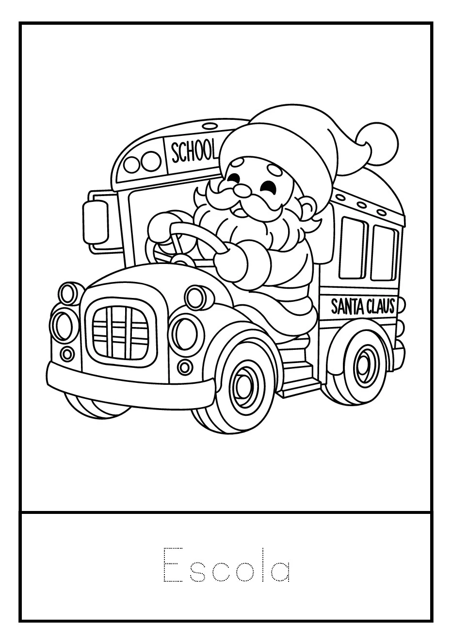 Atividades de Natal para colorir — p6 | Ensino Já atividades para educação infantil (ensinoja.com)