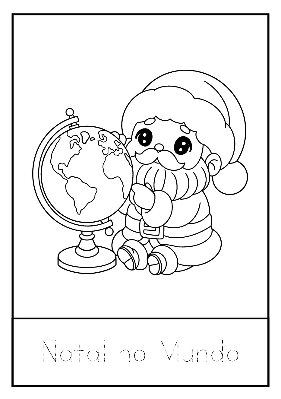 Atividades de Natal para colorir — p9 | Ensino Já atividades para educação infantil (ensinoja.com)