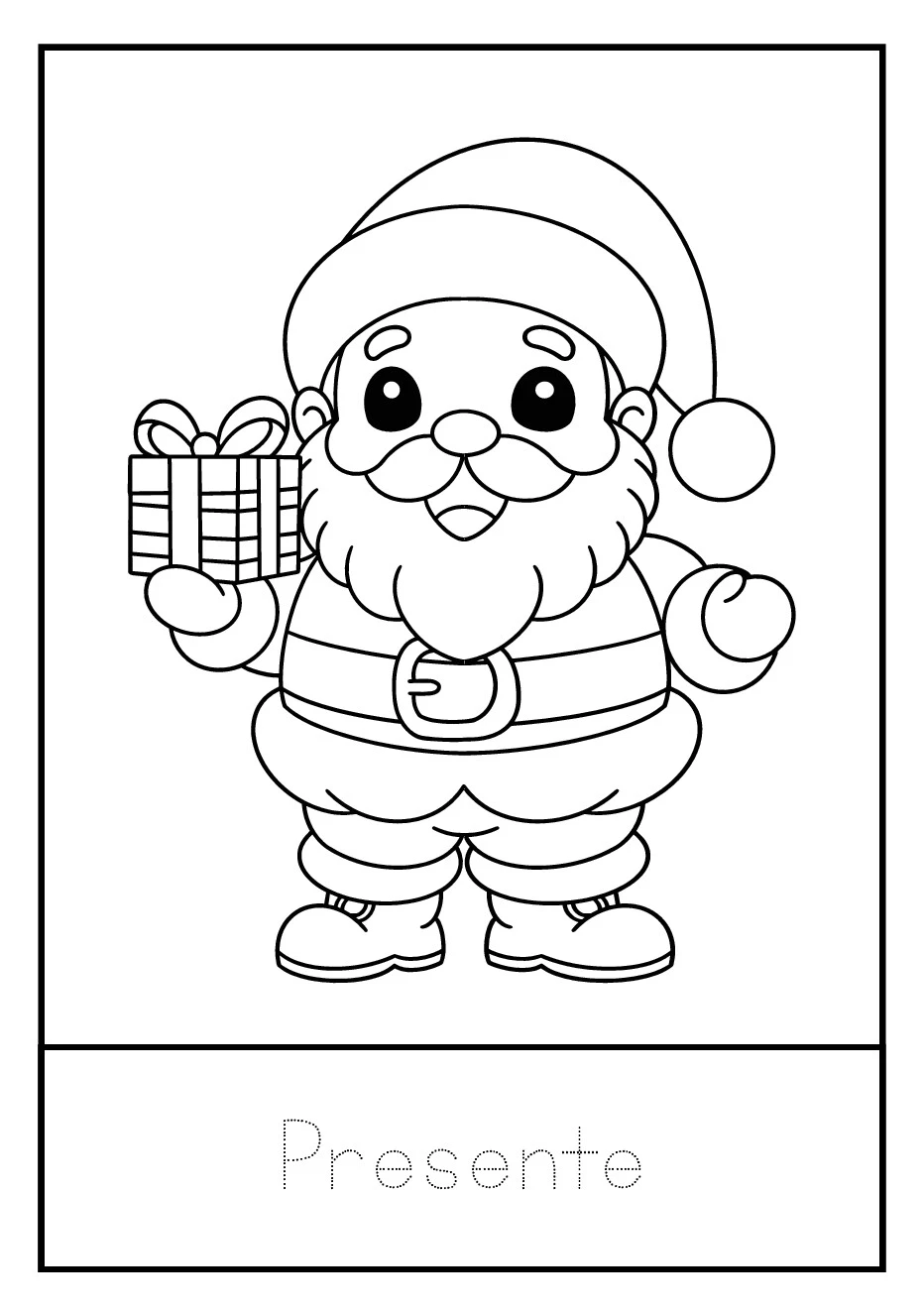 Atividades de Natal para colorir — p12 | Ensino Já atividades para educação infantil (ensinoja.com)