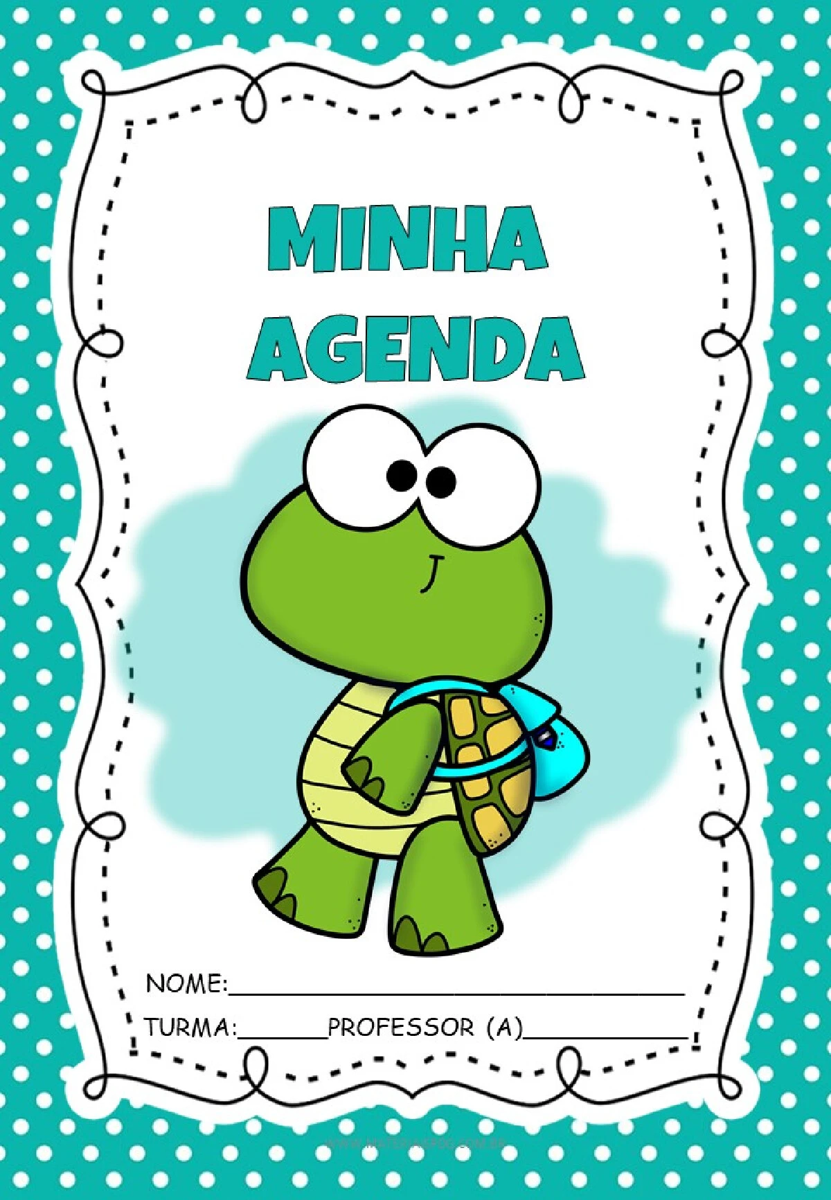 Capas de caderno tartaruga em PDF para imprimir — p14 | Ensino Já atividades para educação infantil (ensinoja.com)