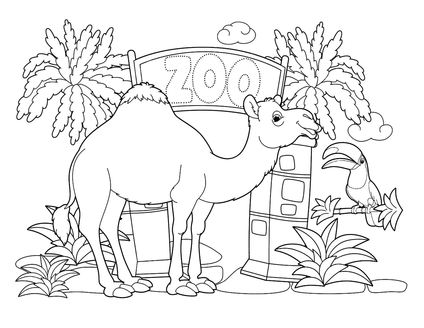 Desenhos de animais Safari para colorir: PDF para imprimir — p9 | Ensino Já atividades para educação infantil (ensinoja.com)