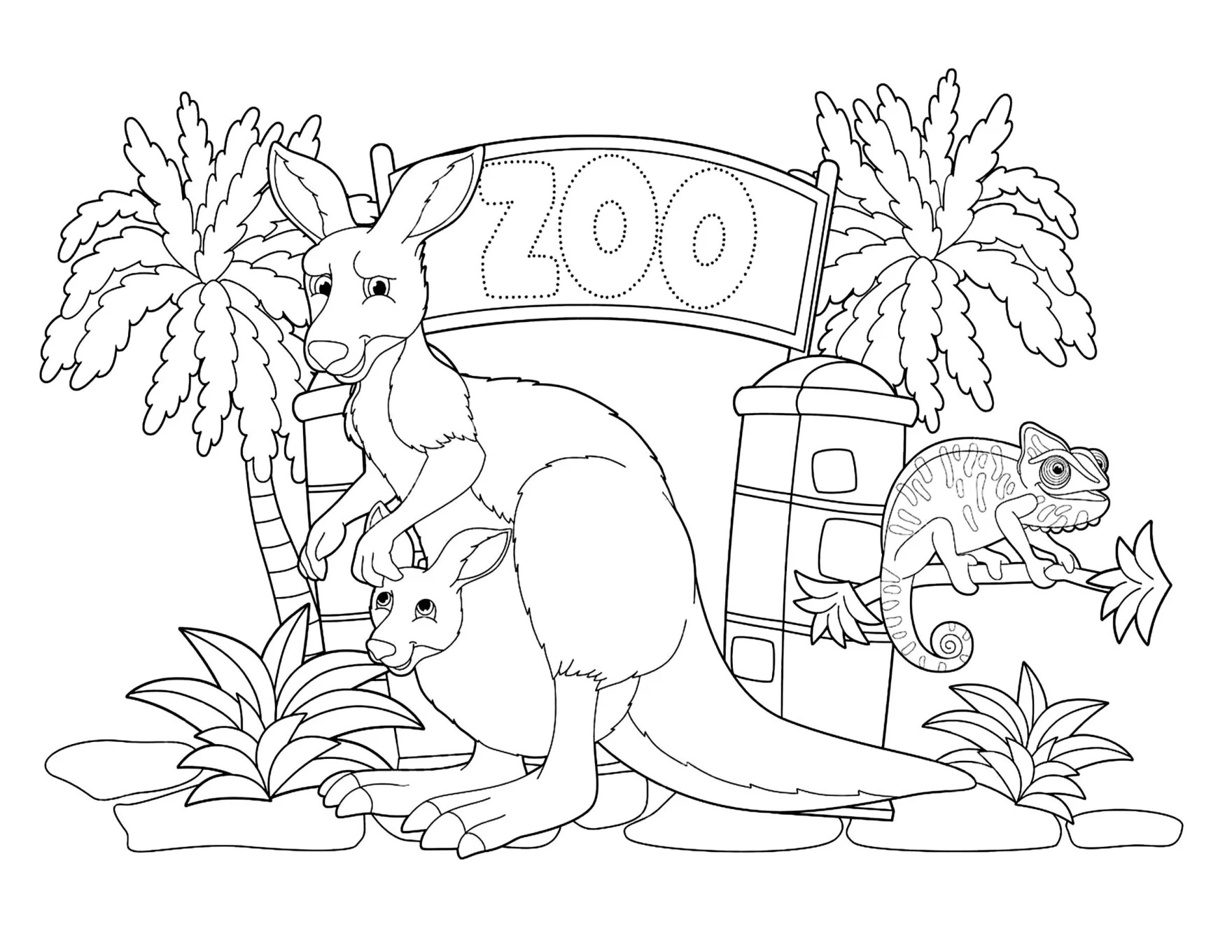 Desenhos de animais Safari para colorir: PDF para imprimir — p11 | Ensino Já atividades para educação infantil (ensinoja.com)
