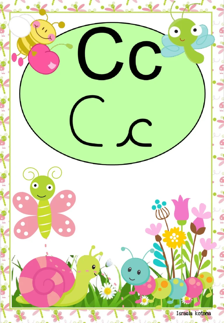 Alfabeto cursivo e bastão com animais do jardim — p3 | Ensino Já atividades para educação infantil (ensinoja.com)