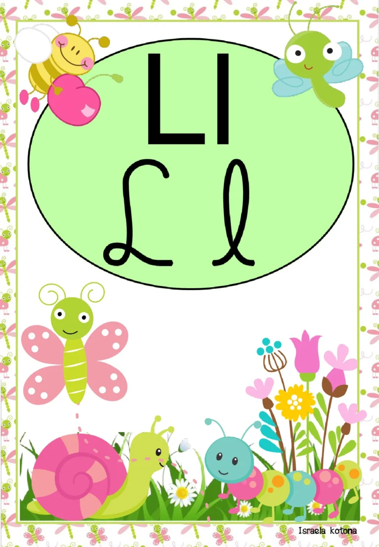 Alfabeto cursivo e bastão com animais do jardim — p12 | Ensino Já atividades para educação infantil (ensinoja.com)