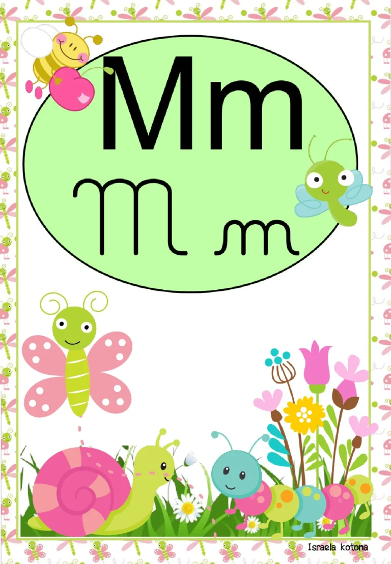 Alfabeto cursivo e bastão com animais do jardim — p13 | Ensino Já atividades para educação infantil (ensinoja.com)