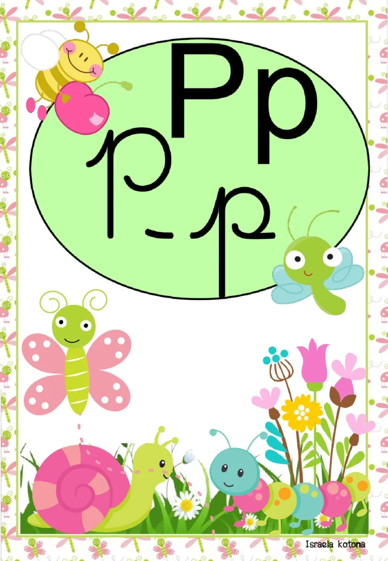 Alfabeto cursivo e bastão com animais do jardim — p16 | Ensino Já atividades para educação infantil (ensinoja.com)