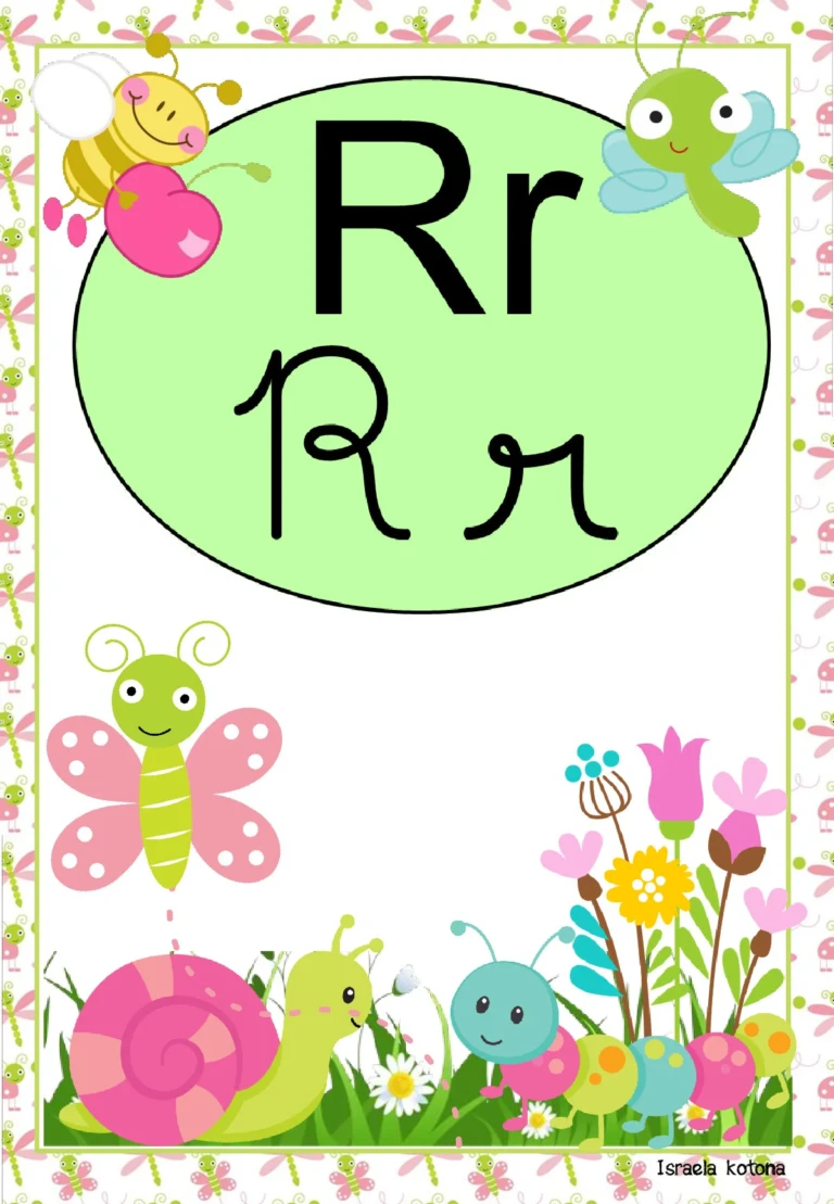 Alfabeto cursivo e bastão com animais do jardim — p18 | Ensino Já atividades para educação infantil (ensinoja.com)