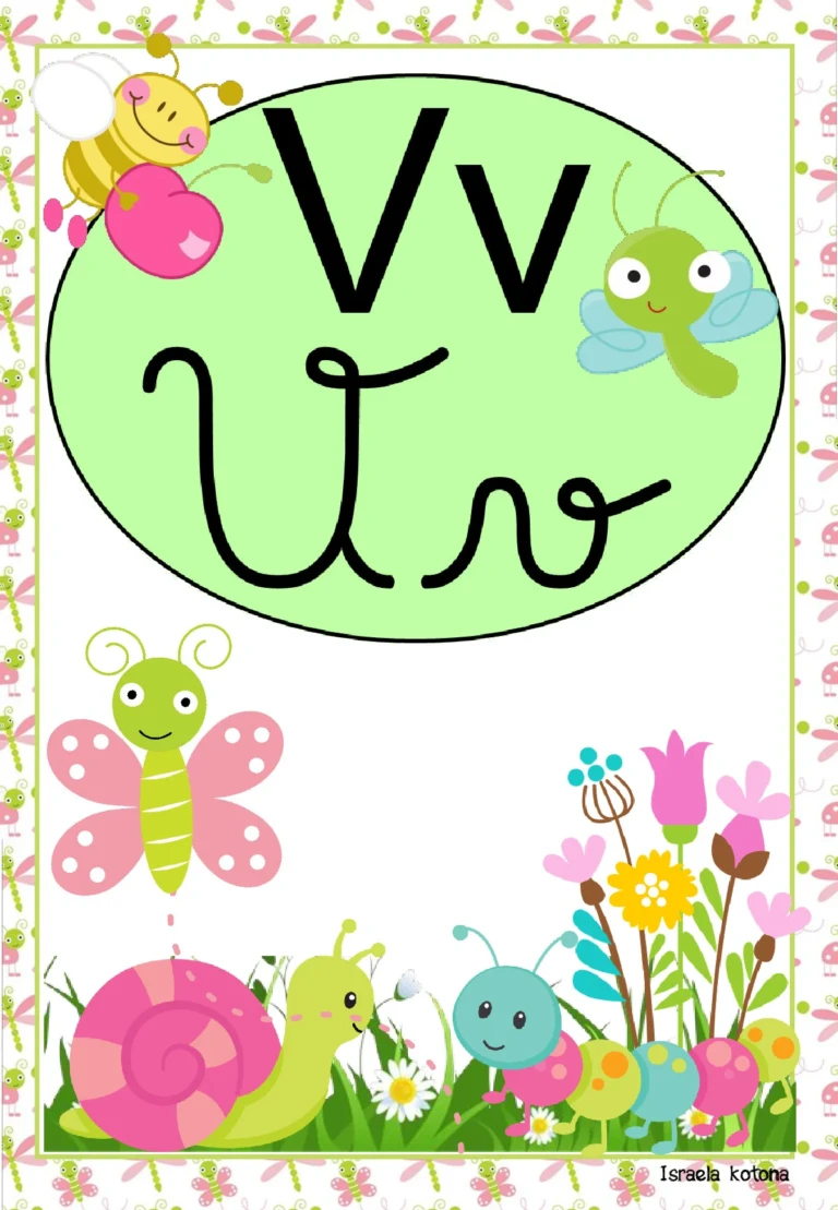 Alfabeto cursivo e bastão com animais do jardim — p22 | Ensino Já atividades para educação infantil (ensinoja.com)