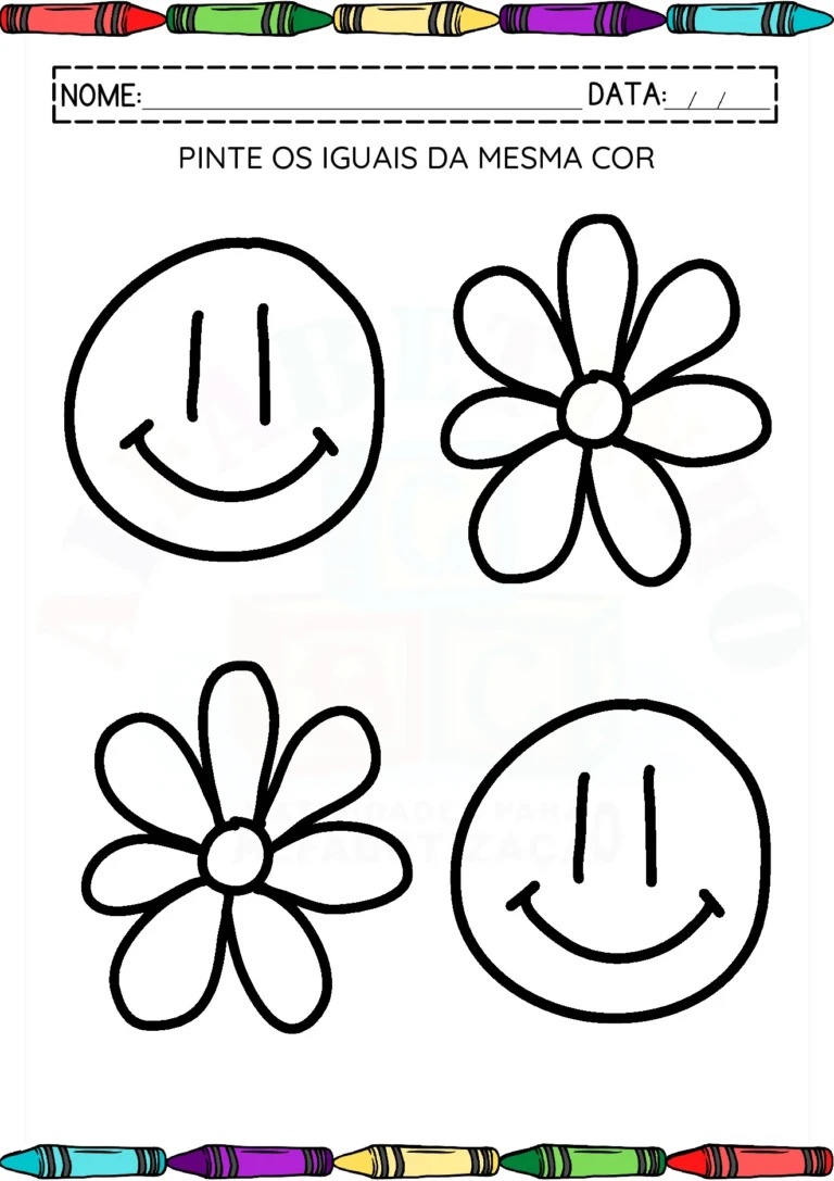 Atividades para explorar a identidade infantil — p25 | Ensino Já atividades para educação infantil (ensinoja.com)