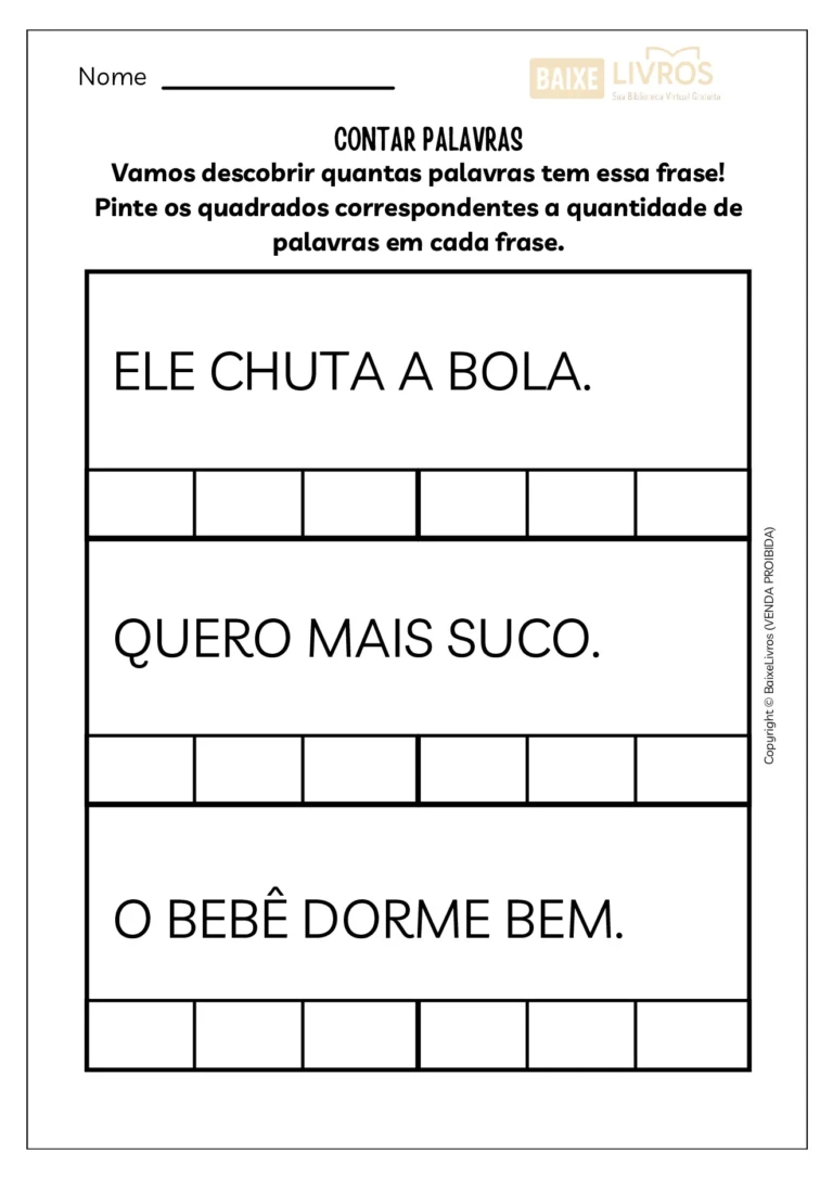 Atividades sobre consciência fonológica para alfabetização — p5 | Ensino Já atividades para educação infantil (ensinoja.com)