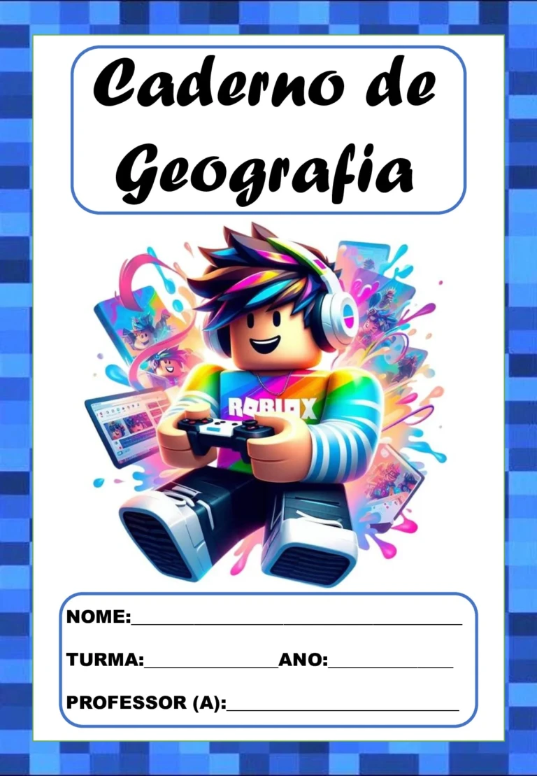 Capas de caderno Roblox para imprimir em PDF (18 modelos) — p5 | Ensino Já atividades para educação infantil (ensinoja.com)