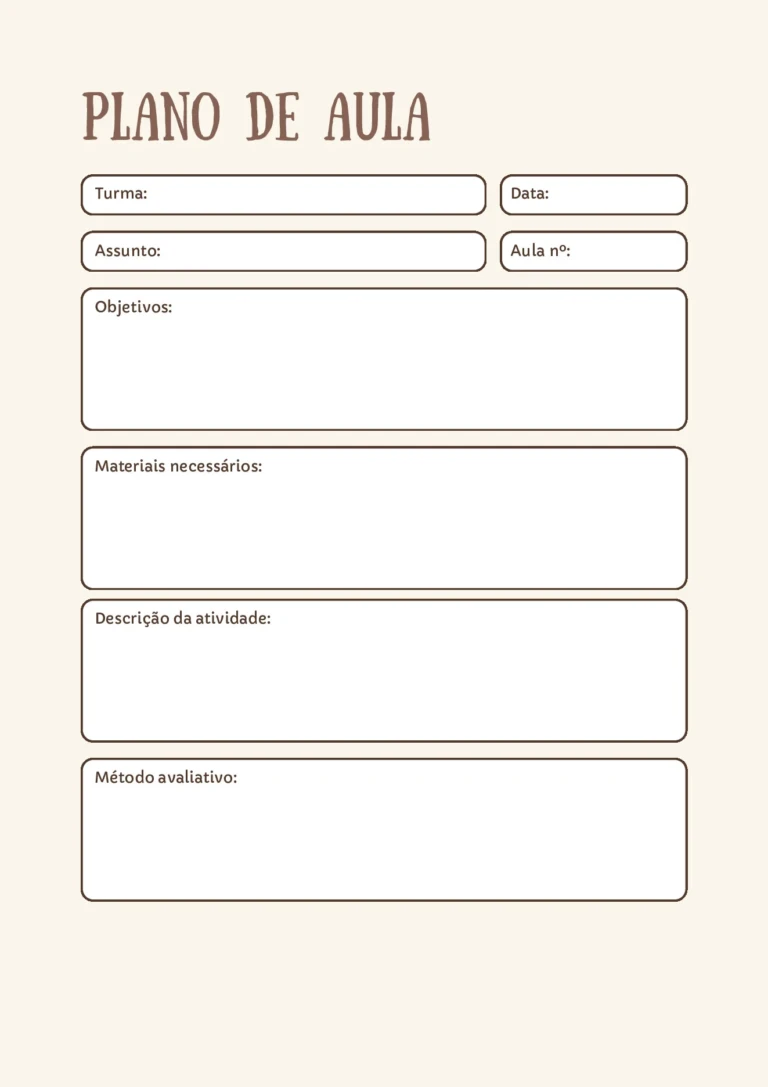 Planner pedagógico 2026 para professores (PDF) – 30 páginas — p15 | Ensino Já atividades para educação infantil (ensinoja.com)