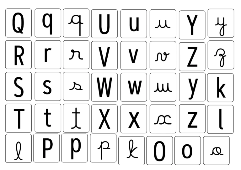 Atividades do alfabeto A-Z: vamos conhecer o alfabeto — p10 | Ensino Já atividades para educação infantil (ensinoja.com)
