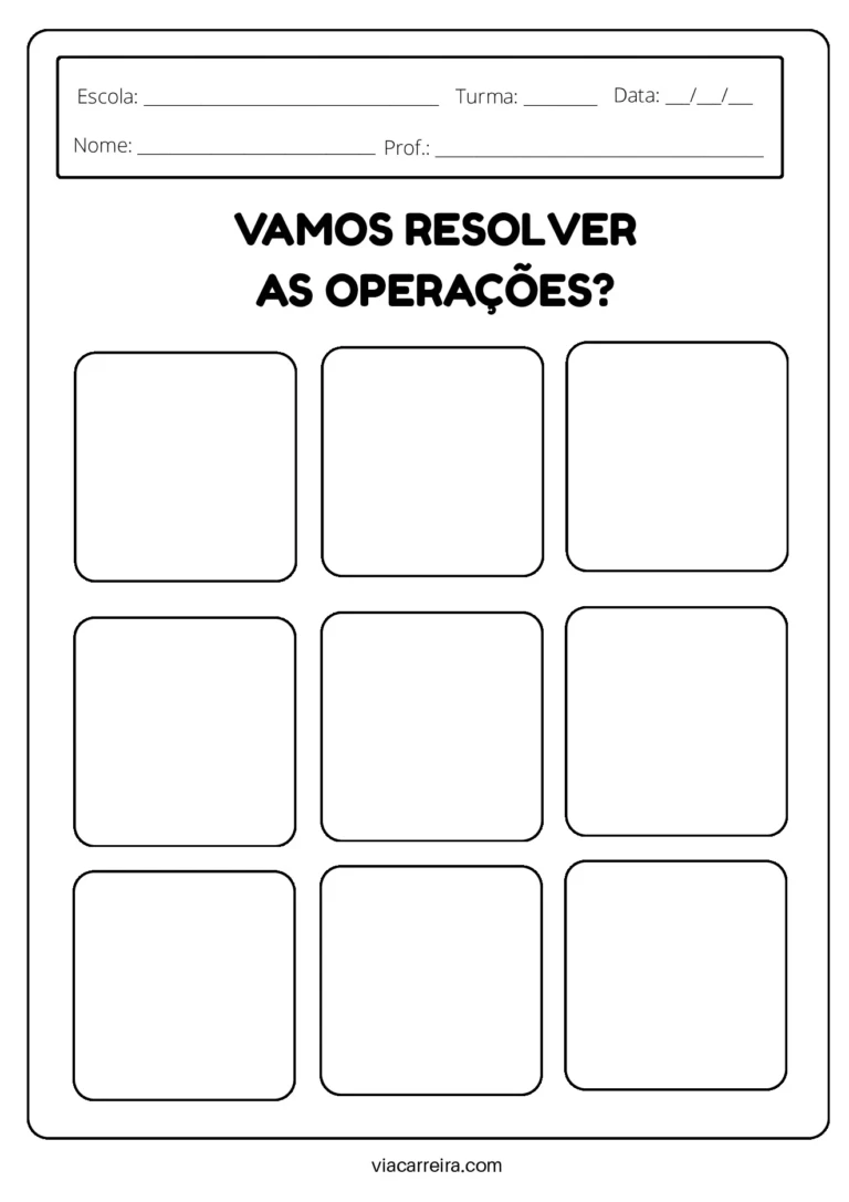 Atividades de Matemática para o 1° e 2° ano em PDF — p41 | Ensino Já atividades para educação infantil (ensinoja.com)