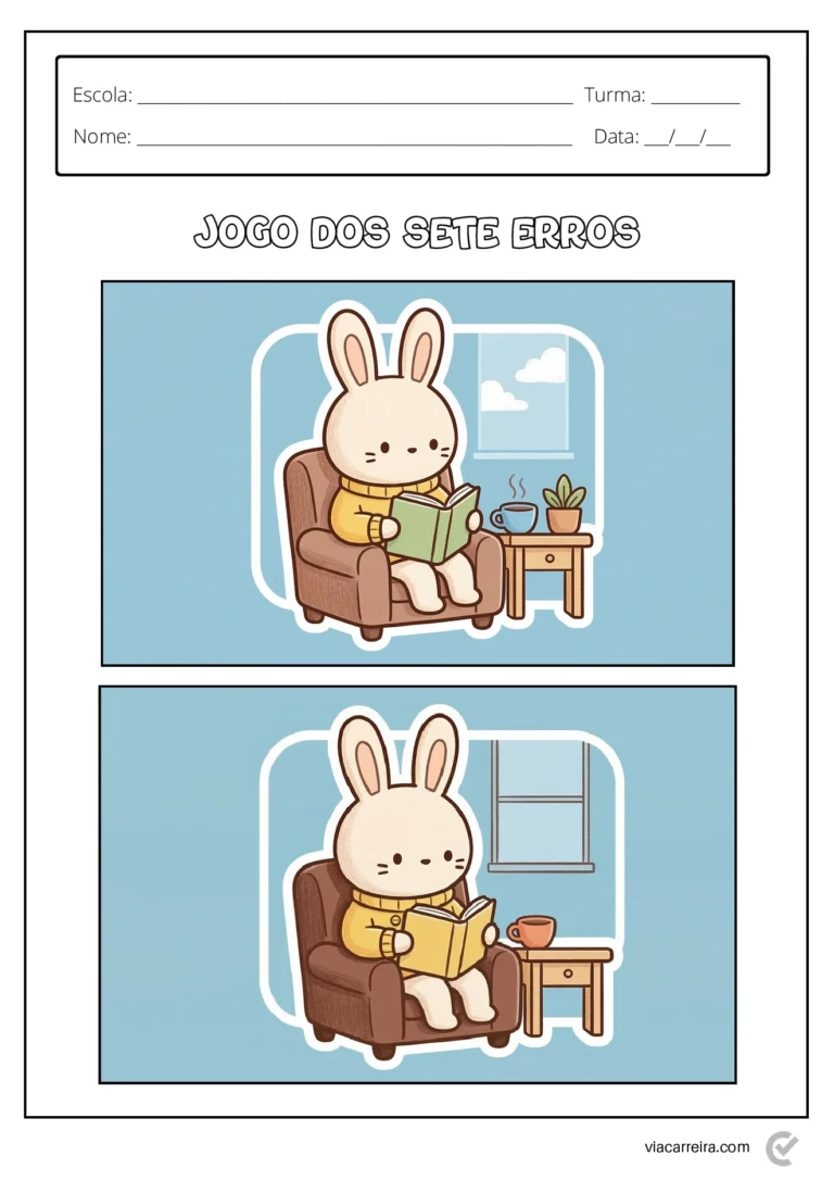 Atividades jogo dos 7 erros para educação infantil em PDF — p1 | Ensino Já atividades para educação infantil (ensinoja.com)