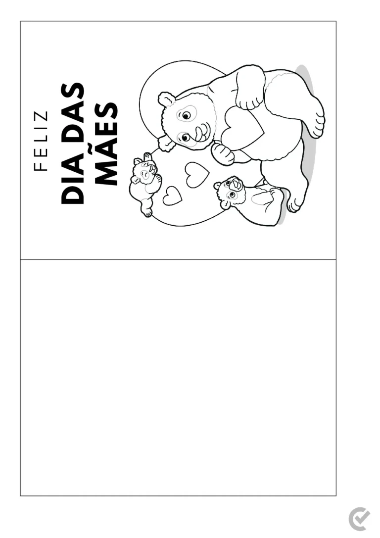 Cartões Dia das Mães em PDF com 20 páginas — p8 | Ensino Já atividades para educação infantil (ensinoja.com)