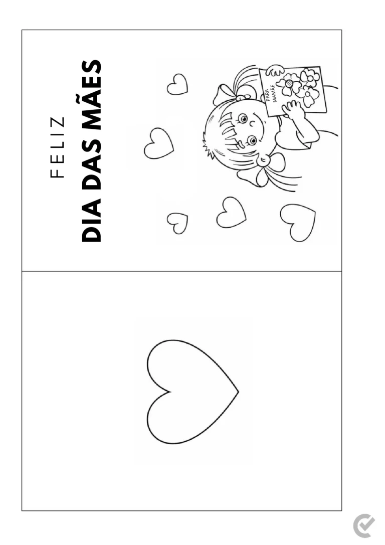 Cartões Dia das Mães em PDF com 20 páginas — p10 | Ensino Já atividades para educação infantil (ensinoja.com)