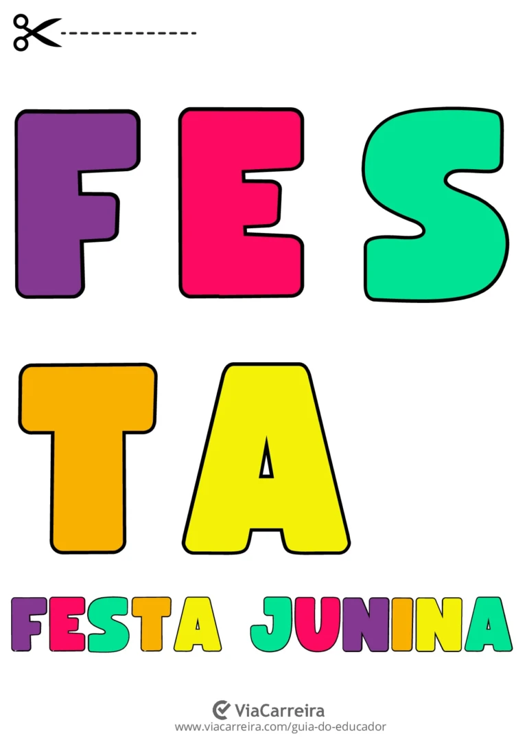 Painel para Festa Junina da Educação Infantil em PDF com 16 Páginas — p1 | Ensino Já atividades para educação infantil (ensinoja.com)