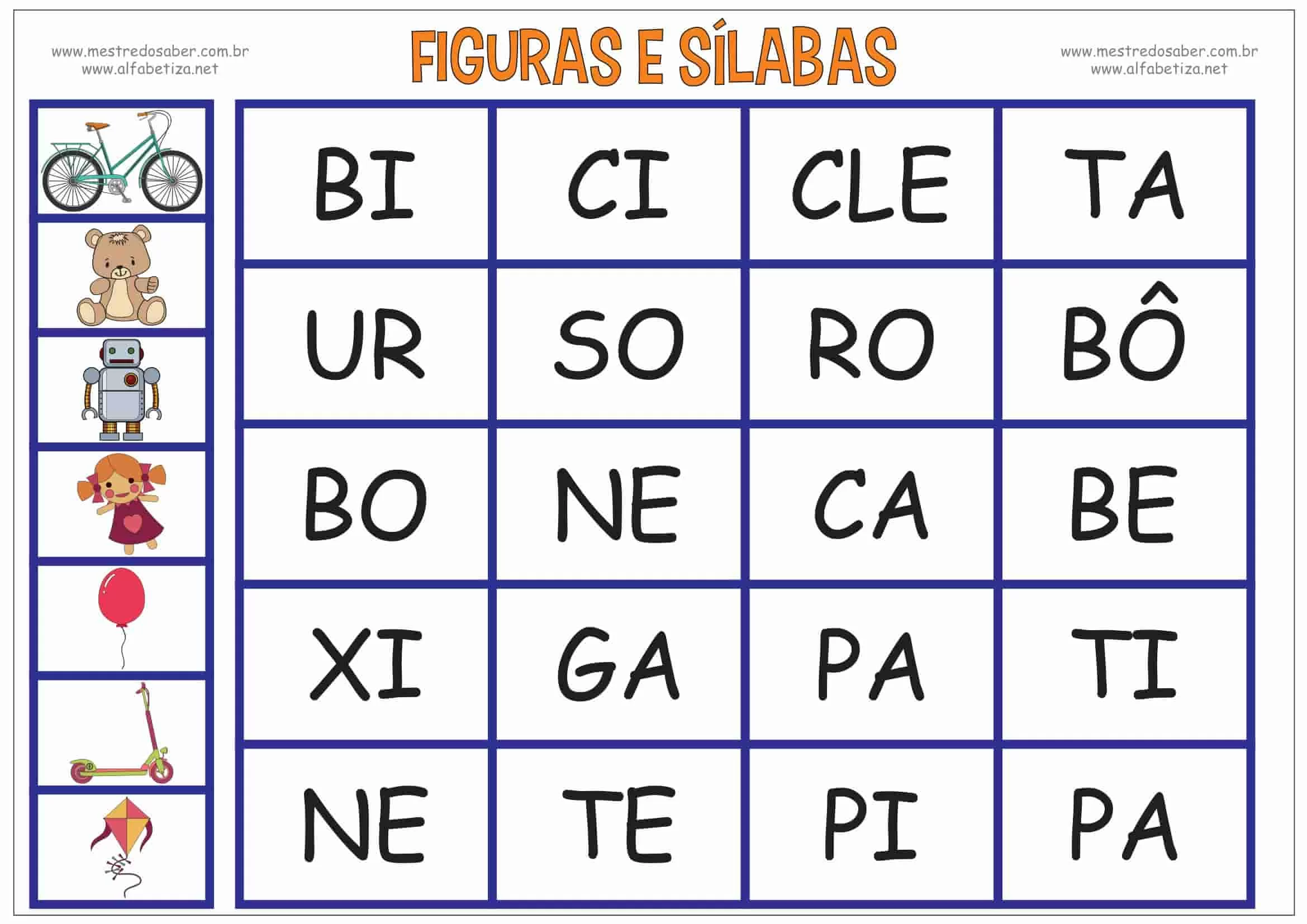 1 Jogos De Alfabetizacao Para Imprimir