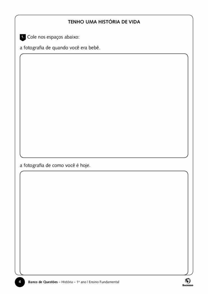 questões de história tenho uma história de vida