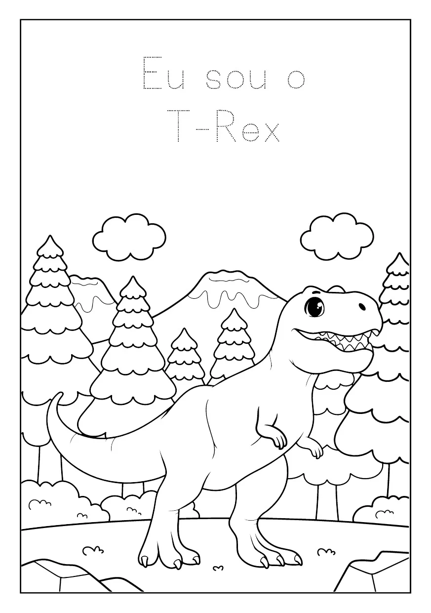 Eu sou o T-Rex