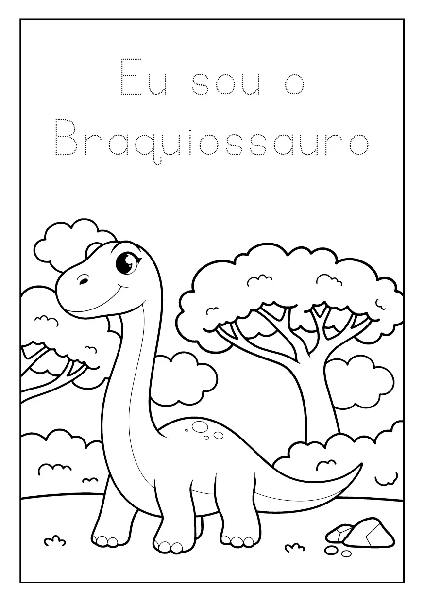 Eu sou o Braquiossauro