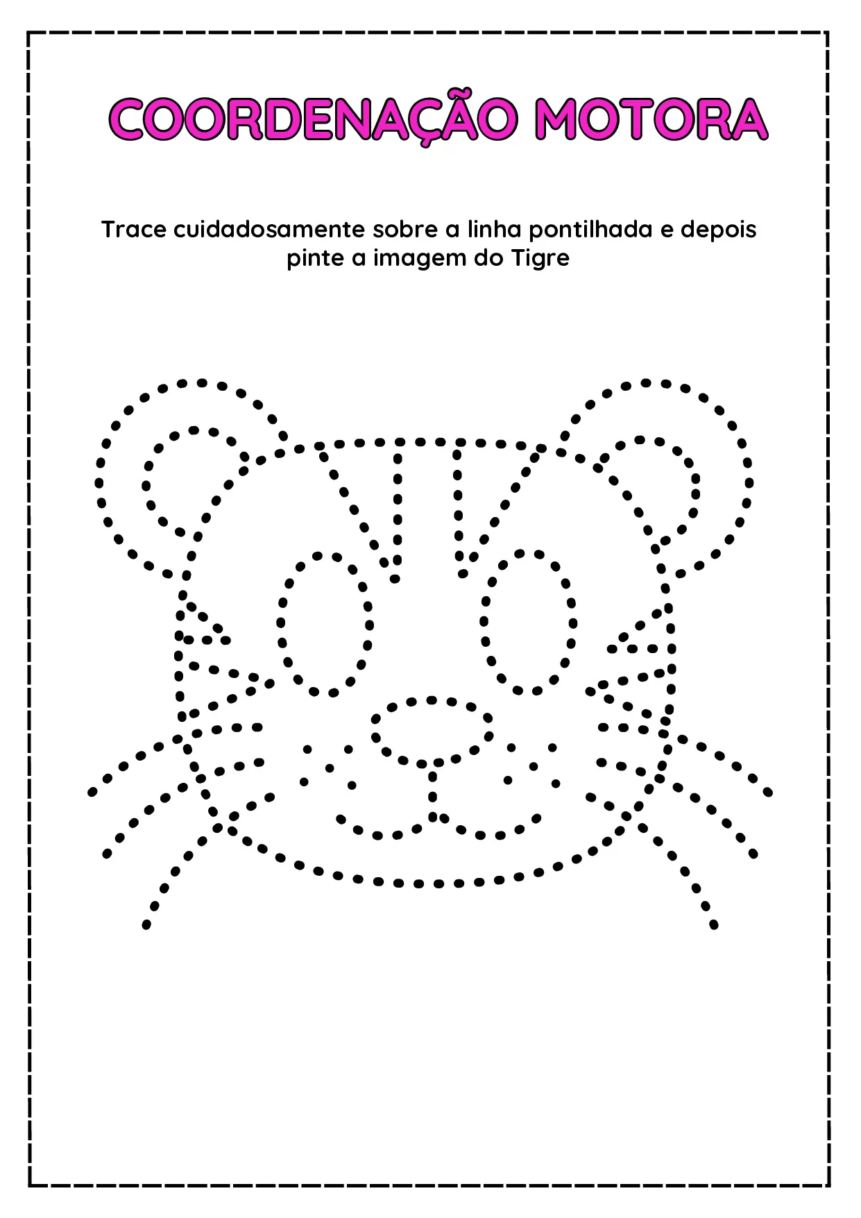 Atividades De Coordenacao Motora Para Colorir 10