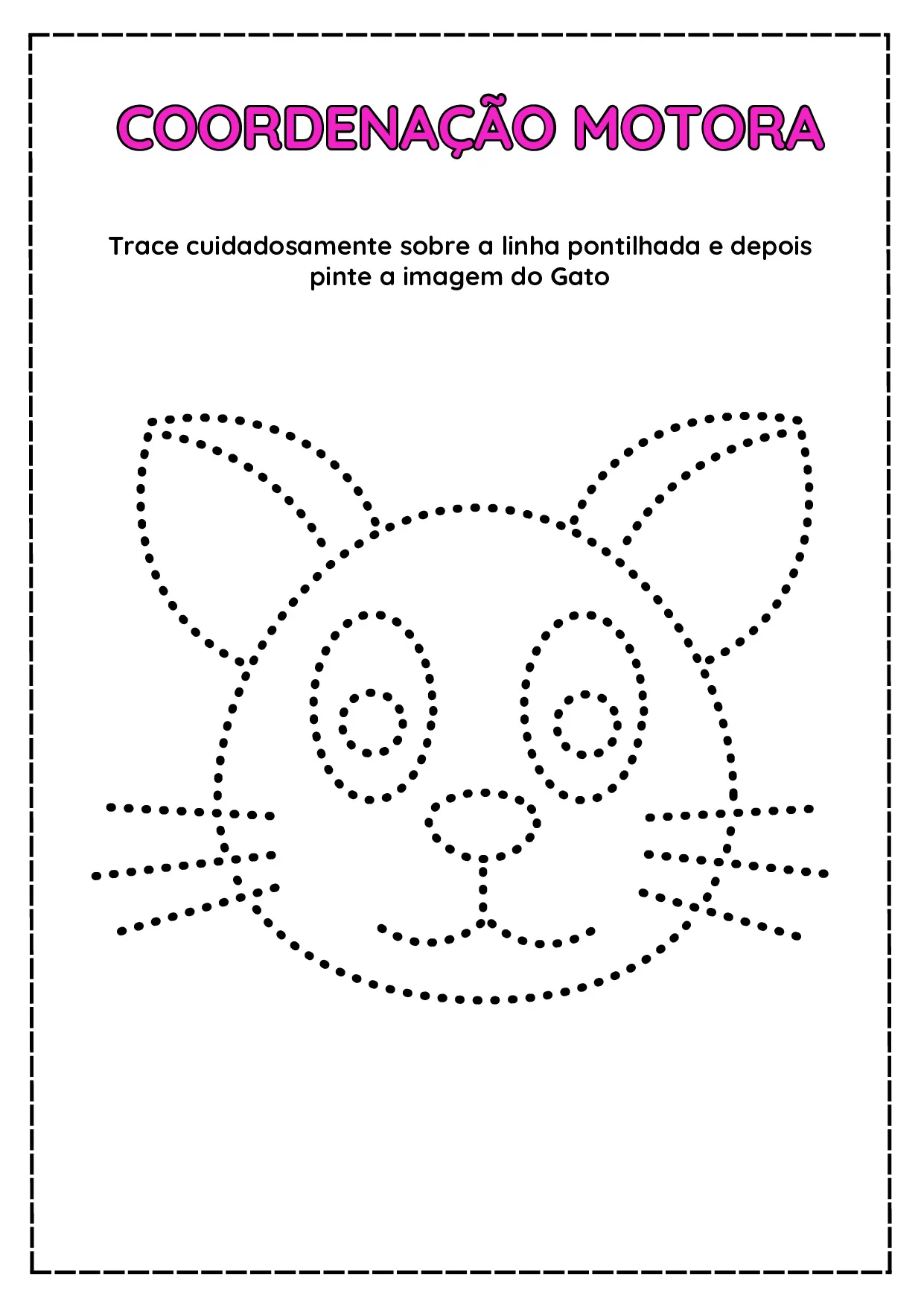 Atividades De Coordenacao Motora Para Colorir 11