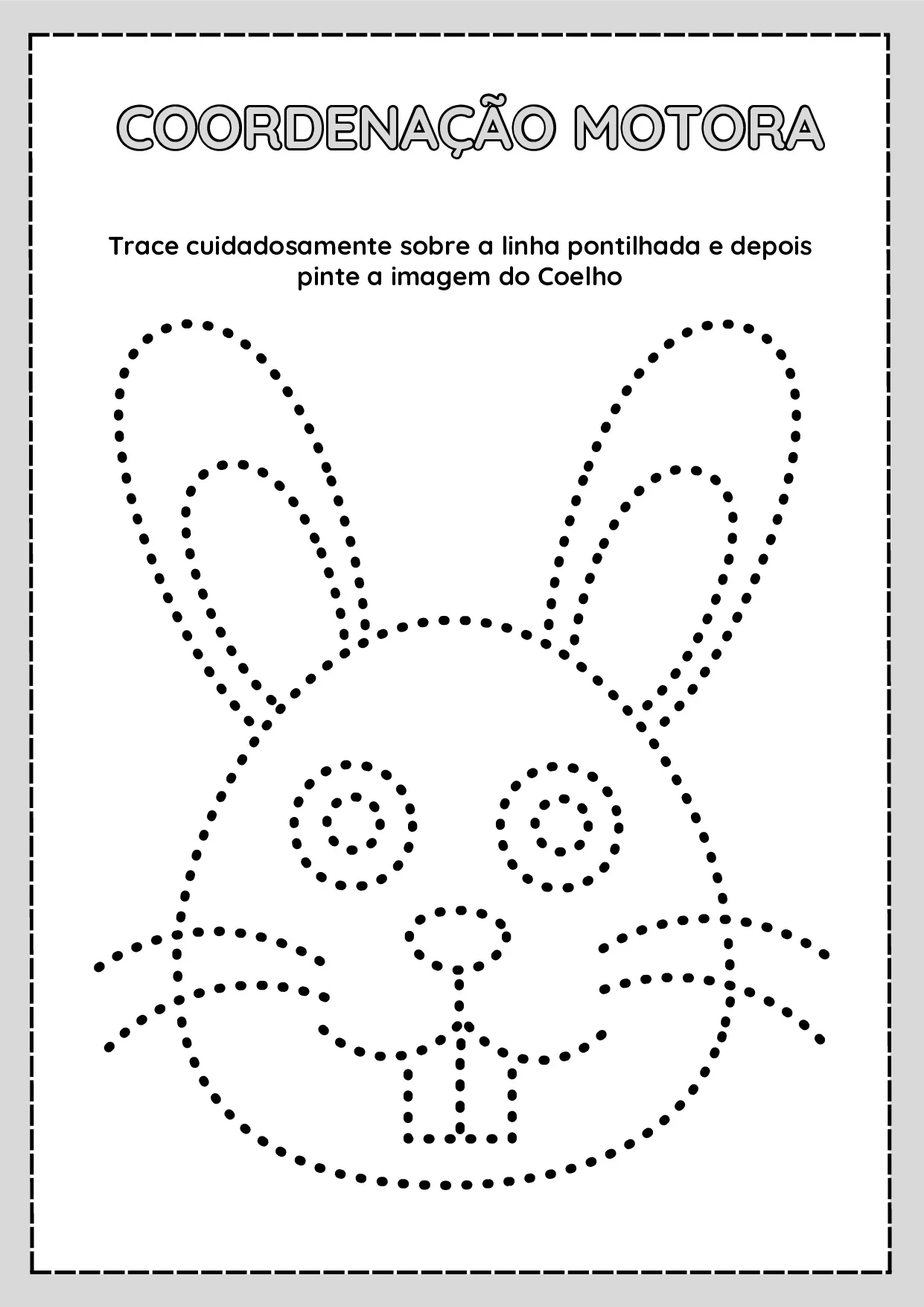 Atividades De Coordenacao Motora Para Colorir 13